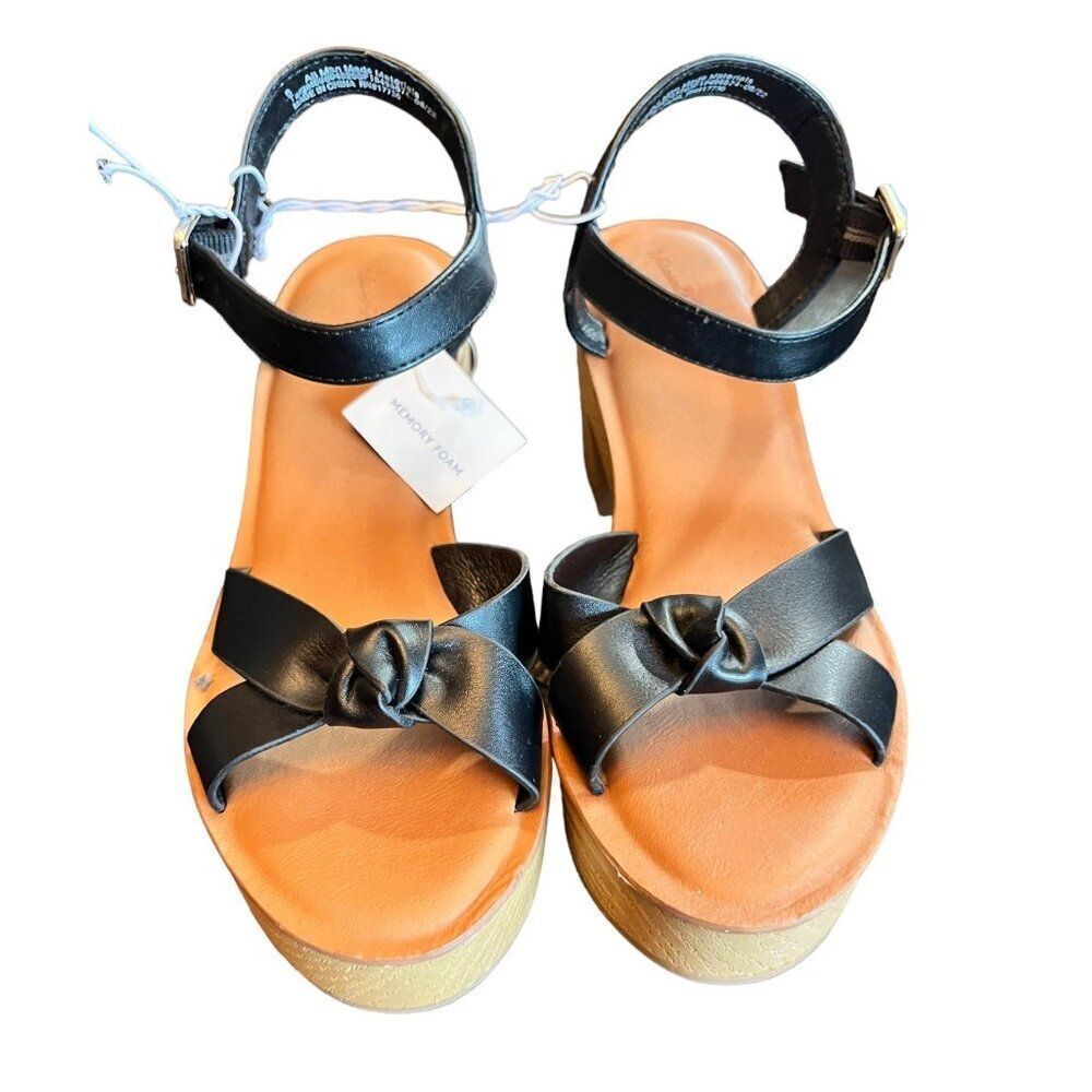 Universal Thread Memory Foam Platform Sandals NWT… - image 2